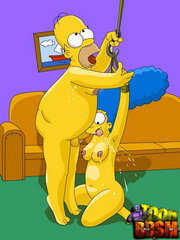 Simpsons enhance their sex life with BDSM. Homer and Marge Simpson both love being sexually tortured