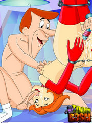 The Jetsons are naughty sex slaves. The Jetsons get it off on being treated like worthless fuck toys